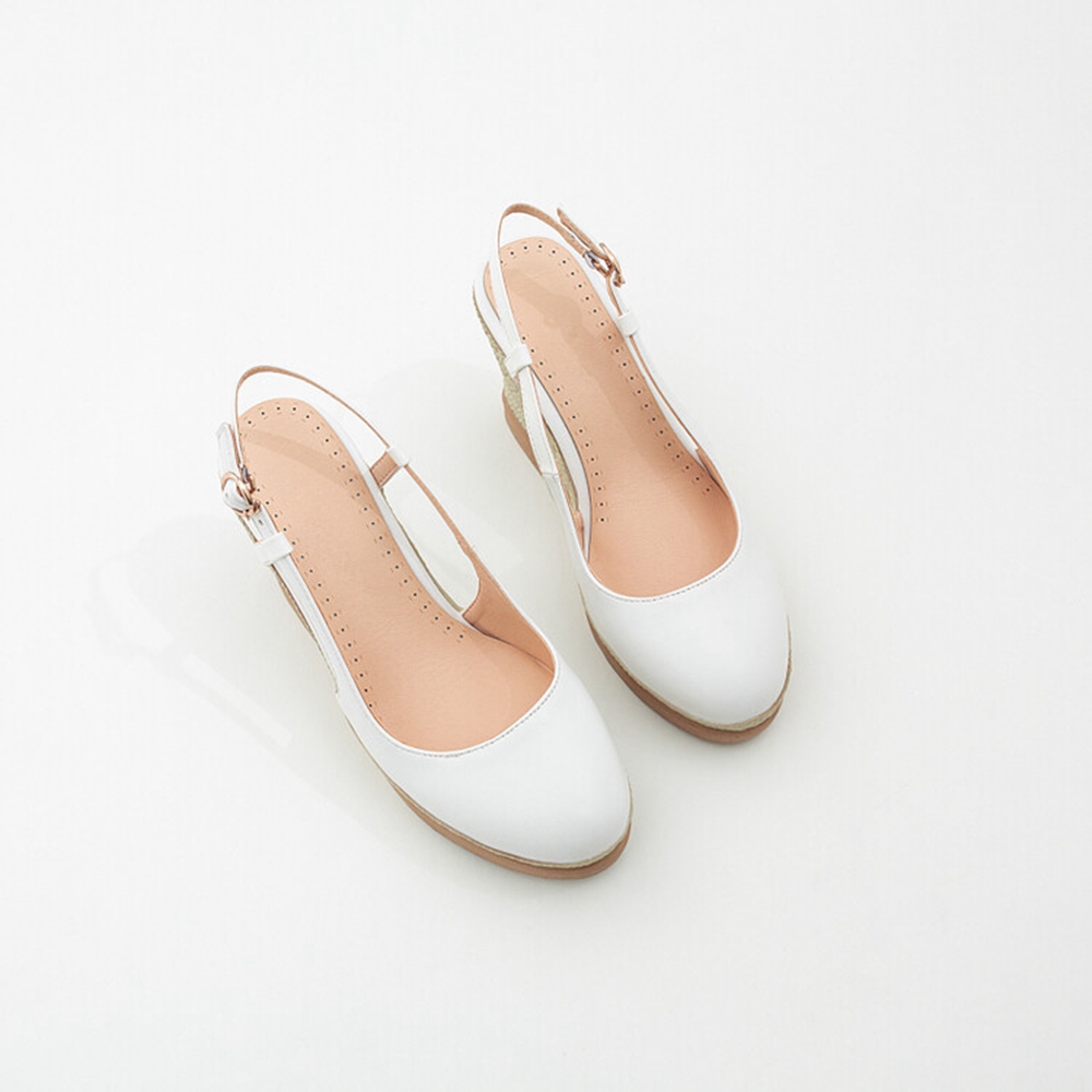 Wedge Espadrille Women - Женские сандалии на танкетке с Т-образным