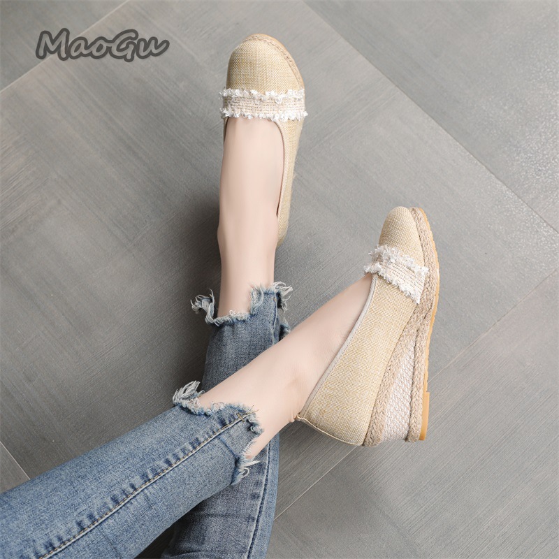 Женские эспадрильи на танкетке – обзор и цена Wedge Espadrille Women