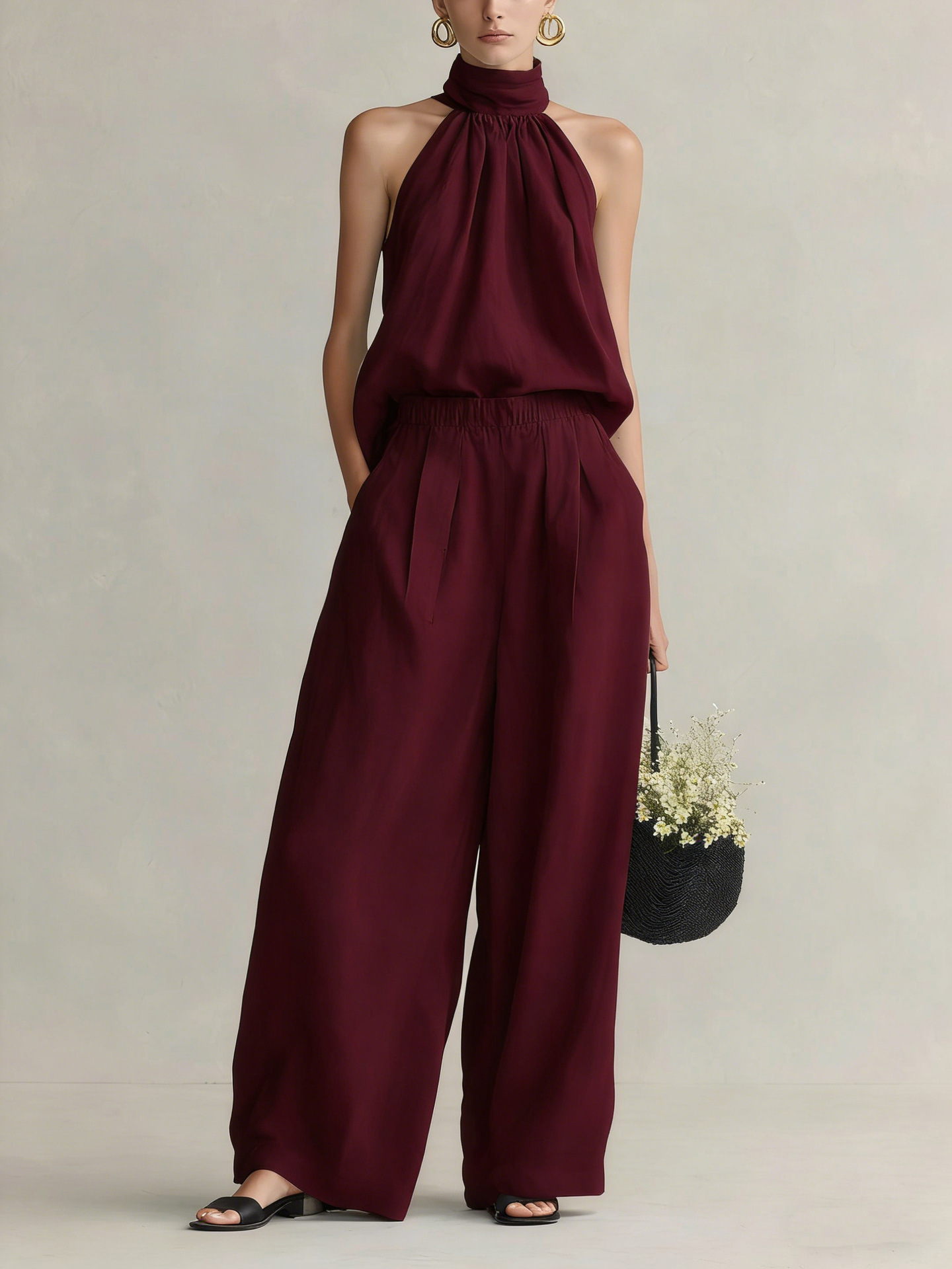 Женский летний комплект 2026:  – обзор и цена Linen Pant Wide