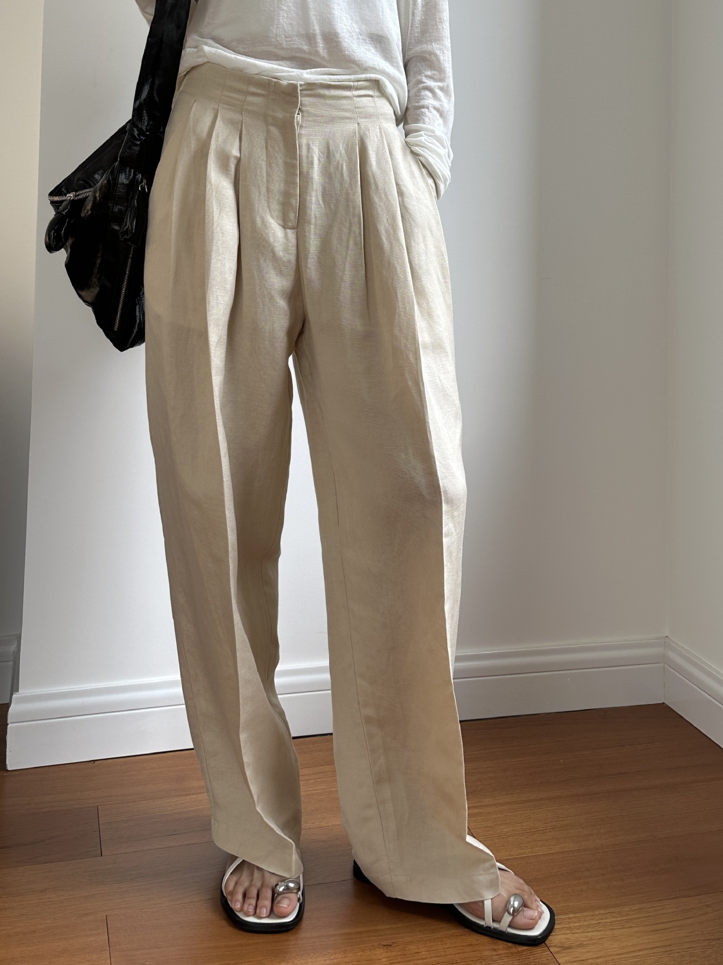 Повседневные льняные брюки с ш – обзор и цена Linen Pant Wide