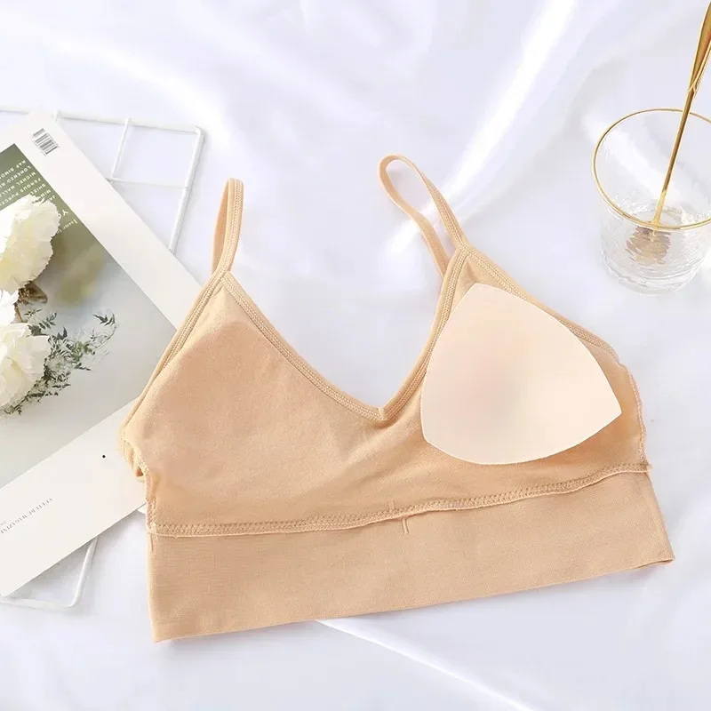 Бесшовный женский бюстгальтер  – обзор и цена Bralette Triangle Set
