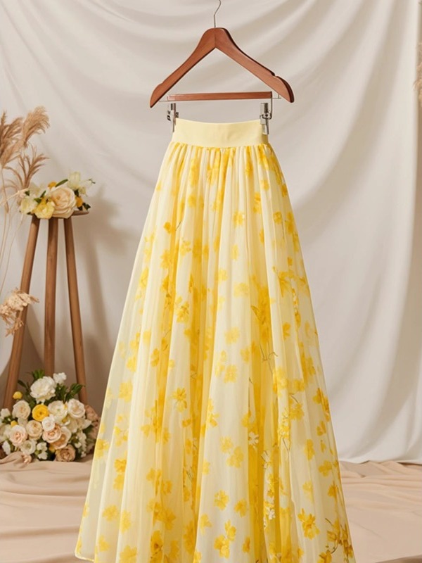 Летняя коллекция 2026: Женская – обзор и цена Midi Skirt Floral
