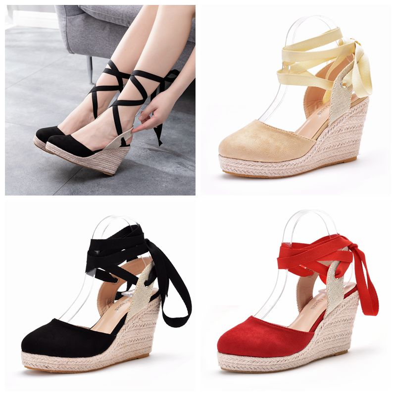 Женские эспадрильи на платформ – обзор и цена Wedge Espadrille Women