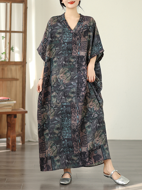 Летнее женское платье в цветоч – обзор и цена Linen Dress Wrap